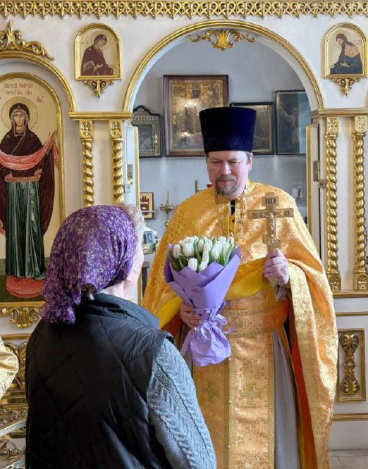 Поздравление о. Петра
